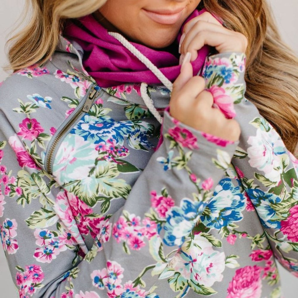 Ampersand Avenue DoubleHood - Floral Frenzy
